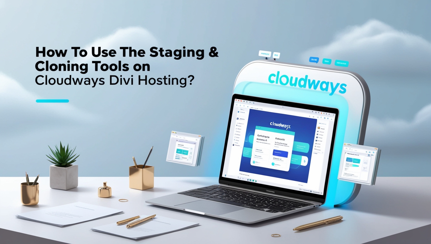 How to Use the Staging & Cloning Tools on Cloudways Divi Hosting?