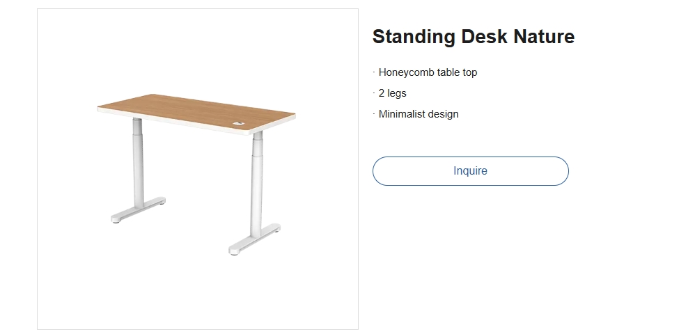 adjustable standing desk