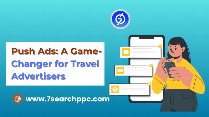 Travel push ad