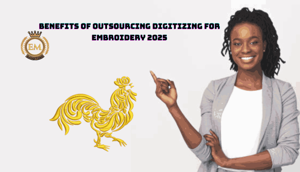Benefits of Outsourcing Digitizing for Embroidery 2025