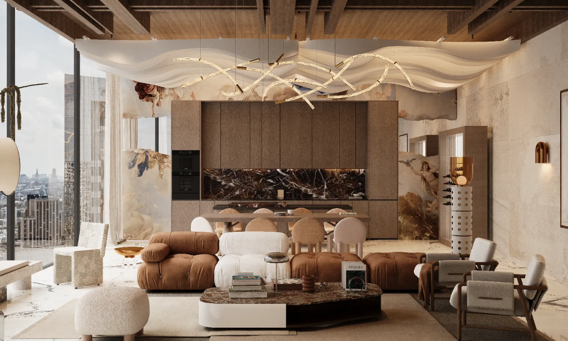 14 Creative Inspirations for Living Room Design Ideas
